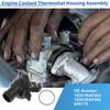 X Autohaux Engine Coolant Thermostat Housing Assembly No.19301RAF003 for Acura ILX 13-15