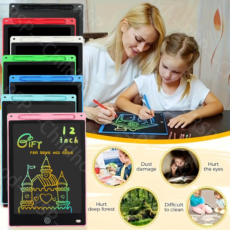12 Inch Tablets Electronic Handwriting Pad Writing Board Drawing Tablet LCD Screen Writing Tablet Digital Graphic Toys for Child