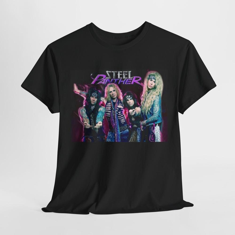 Футболка Steel Panther Винтажный Мерч Рок-группы Новая!! Унисекс Футболка из плотного хлопка Унисекс Футболка XXXL