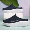 Fashion Women's Slippers 2025 New Personality Half Slippers Fashion Casual Shoes Thick Soled Platform Light Comfortable Anti-slip Shoes
