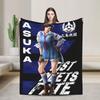 Tekken 8 King Fighting Game Blankets Flannel  Ultra-Soft Throw Blankets for Outdoor Travel Bed Rug