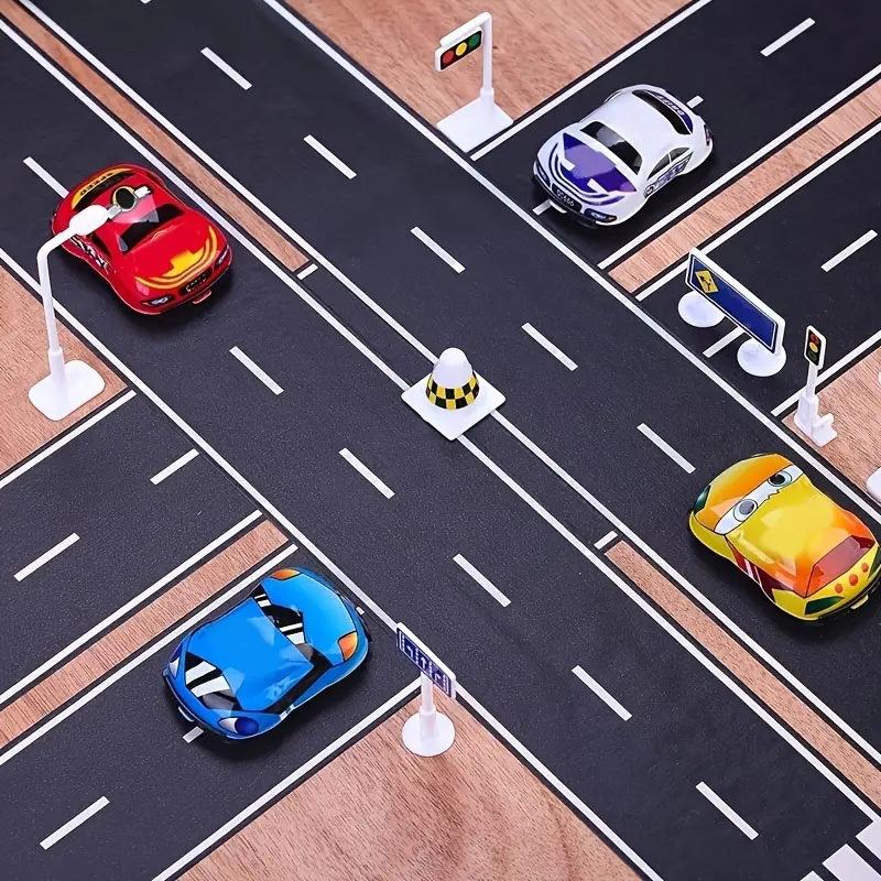 Road Railway Track Road Tape Children's Traffic DIY Washi Tape