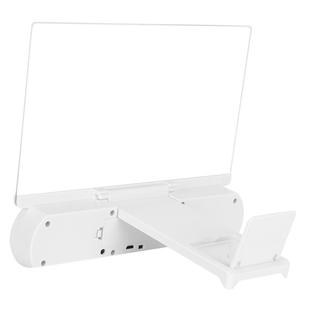 10 Inch Acrylic Lens Video HD Display Mobile Phone Screen Magnifier Bracket Amplifier with Spker