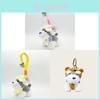 Schnee-Terrier Schlüsselanhänger Plüschtier Taschenanhänger Dekoratives Accessoire Für Mädchen Und Paare