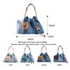 Designer Brand Fashion Women's Denim Handbag Minimalist Crossbody Messenger Lady Pouch Design Tote Shoulder Bag Spring Summer 2026 Collection