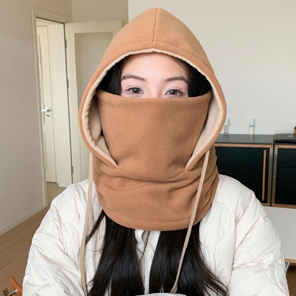 New Style Unisex Winter Warm Balaclava Hat With Mask Neck Protection Windproof Cap Fur Warm Hat For Men Women Winter Hat