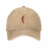 Berretto da baseball con peperoncino Cappellino da papà Cappello Cappello tattico da spiaggia Cappellino unisex di lusso Unisexs Donna