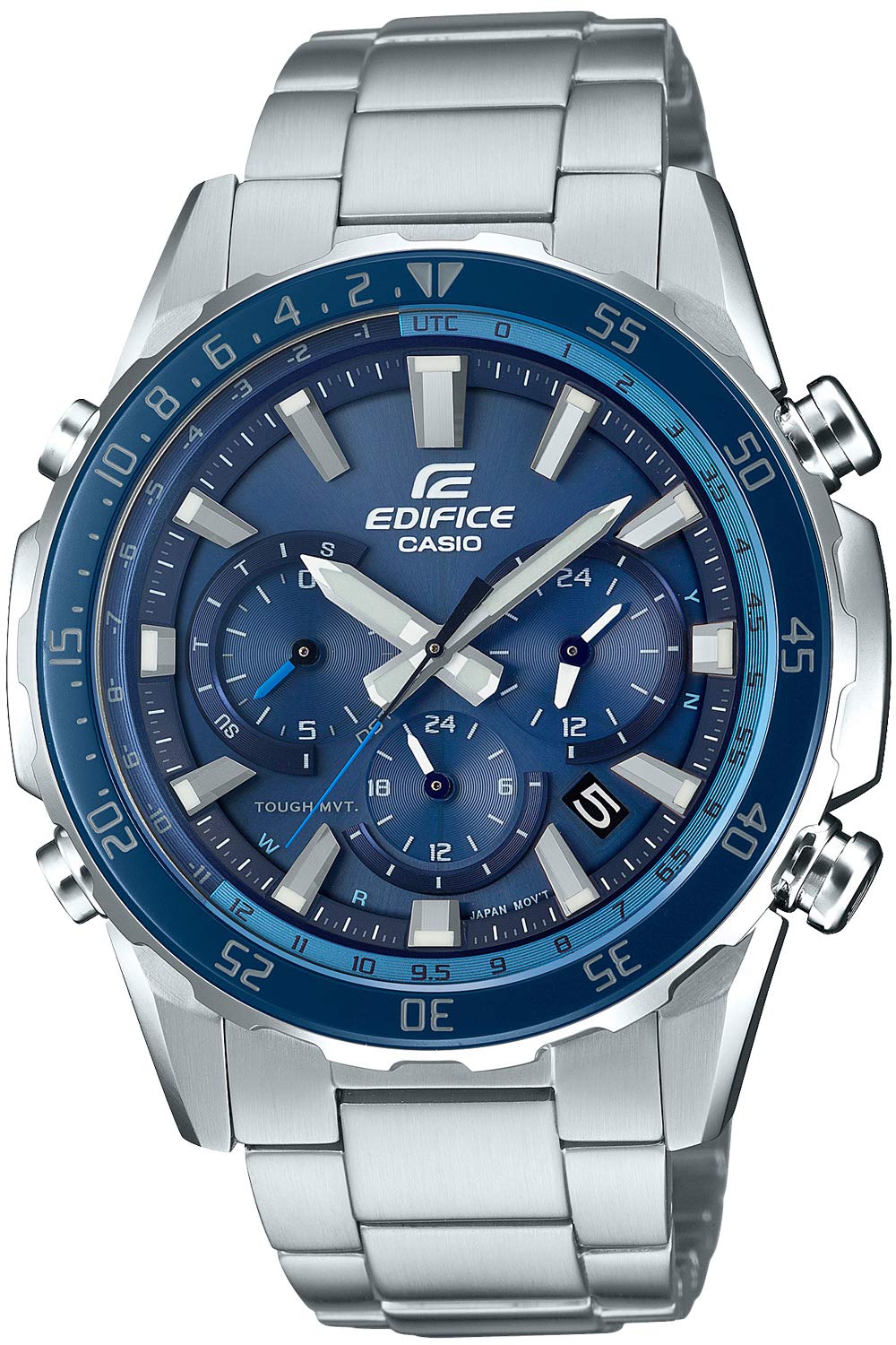 

[Casio] Годинник Edifice Radio Solar EQW-T670DB-2AJF чоловічий срібний