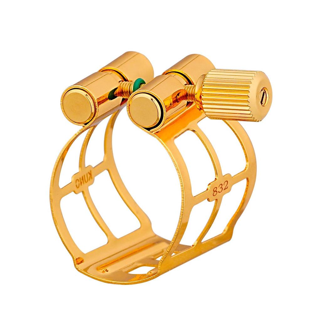 KUNO Jiu Ye Metal Cassette Clip 83 Series: High-Middle Tenor Bakelite Flute Mouthpiece Clip