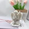 1 3D Printed Prayer Angel Statue, Kneeling Prayer Angel Sculpture Ornament, Angel Girl Decoration Ornament Artistic Angel Statue