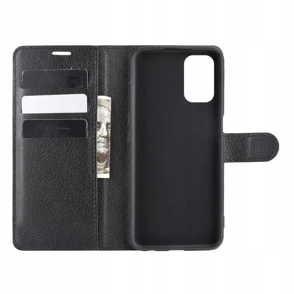 Litchi Oppo A52/A72/A92 Czarny