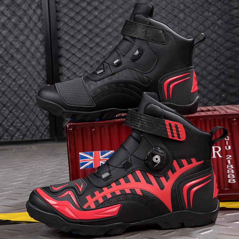 

Foreign trade new locomotive shoes men s and women s motorcycle shoes four seasons off-road vehicle racing shoes motorcycle travel equipment outdoor c 48