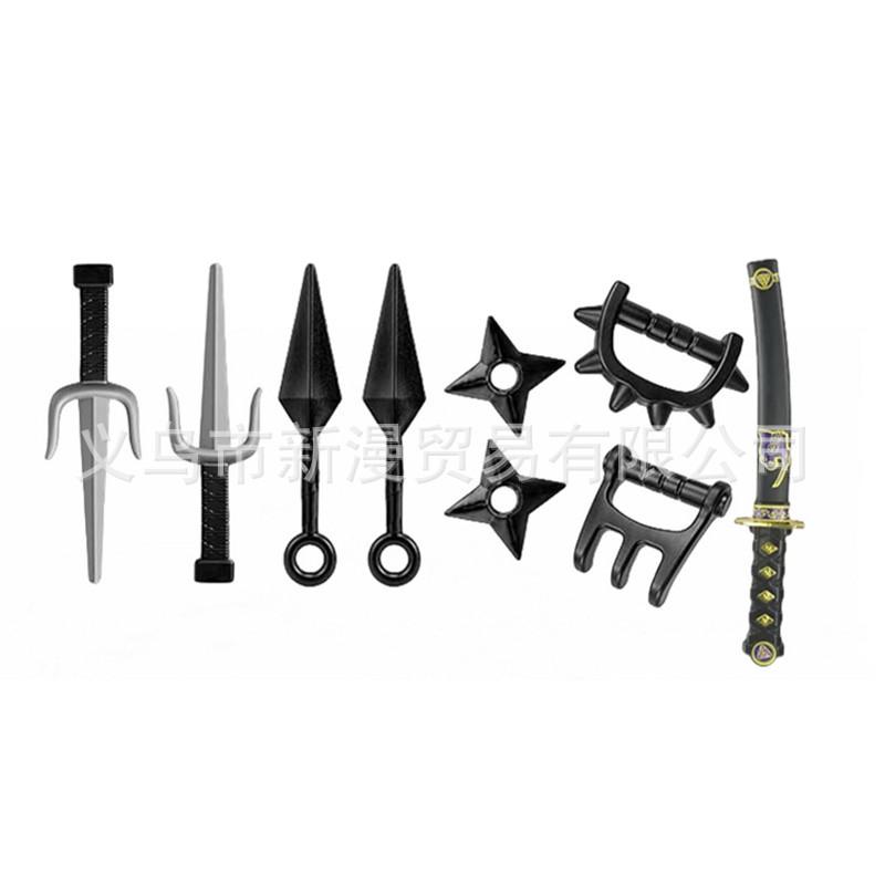 Silver Dragon Ninja Samurai Costume for Kids with Mask and Sword Accessories