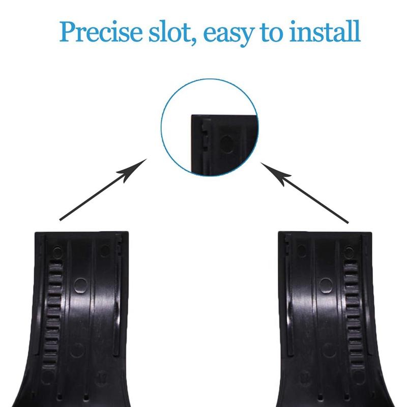 1 pár náhradních vnitřních skořepin sluchátek pro bezdrátová sluchátka Beats Studio 3.0 Náhradní díly Černá