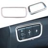 Car ABS/Stainless Steel Stick Cover For Hyundai Creta IX25 2014 2015 2016 2017 2018  Front Head Light Switch Trim Frame Lamp
