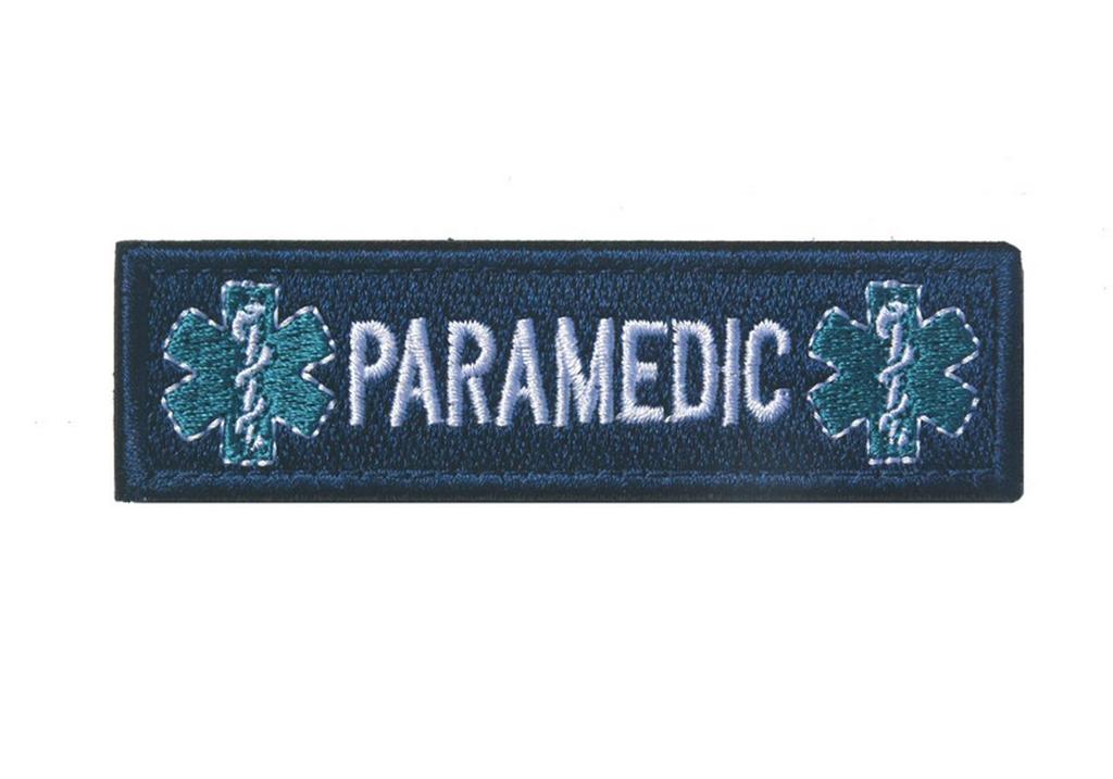 USA Star of Life EMT Paramedic Rescue Embroidered Velcro Arm Patch