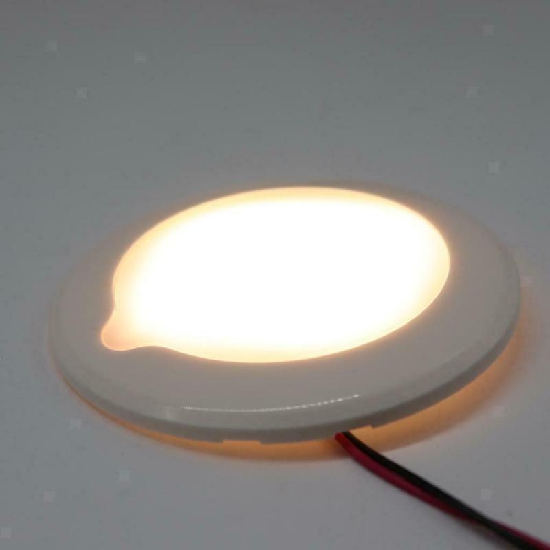 95/150MM RV Trailer Boat Dimmable LED Ceiling Dome Roof Light Interior Down Lamp 9-30V Waterproof RV Lamp Caravan Accessory