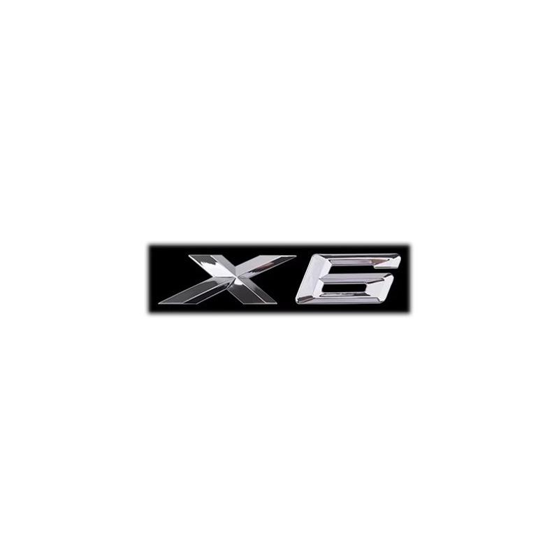 3D Car Letters Trunk Badge Sticker For BMW X1 E84 F48 X3 E83 G01 F25 X4 F26 G02 X5 E53 F15 E70 X6 E71 F16 Emblem Logo Lettering