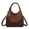 Fashion Handbag - High-end, Large-capacity Vegetable Basket Bag, Soft Leather Shoulder Crossbody Bag Casually