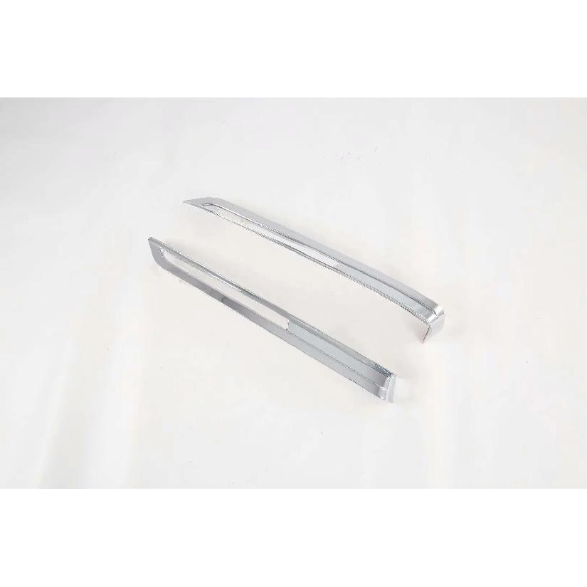 

For Mazda CX-30 CX30 ABS Carbon Fiber Rear Fog Light Lamp Cover Front Foglight Frame Trim Car Styling Accessories Front Silver