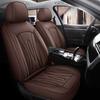Leather 5-seater Car Seat Cover, Suitable for Sedans, SUVs, and Pickups, with Adjustable Car Accessories for The Front and Rear Seats