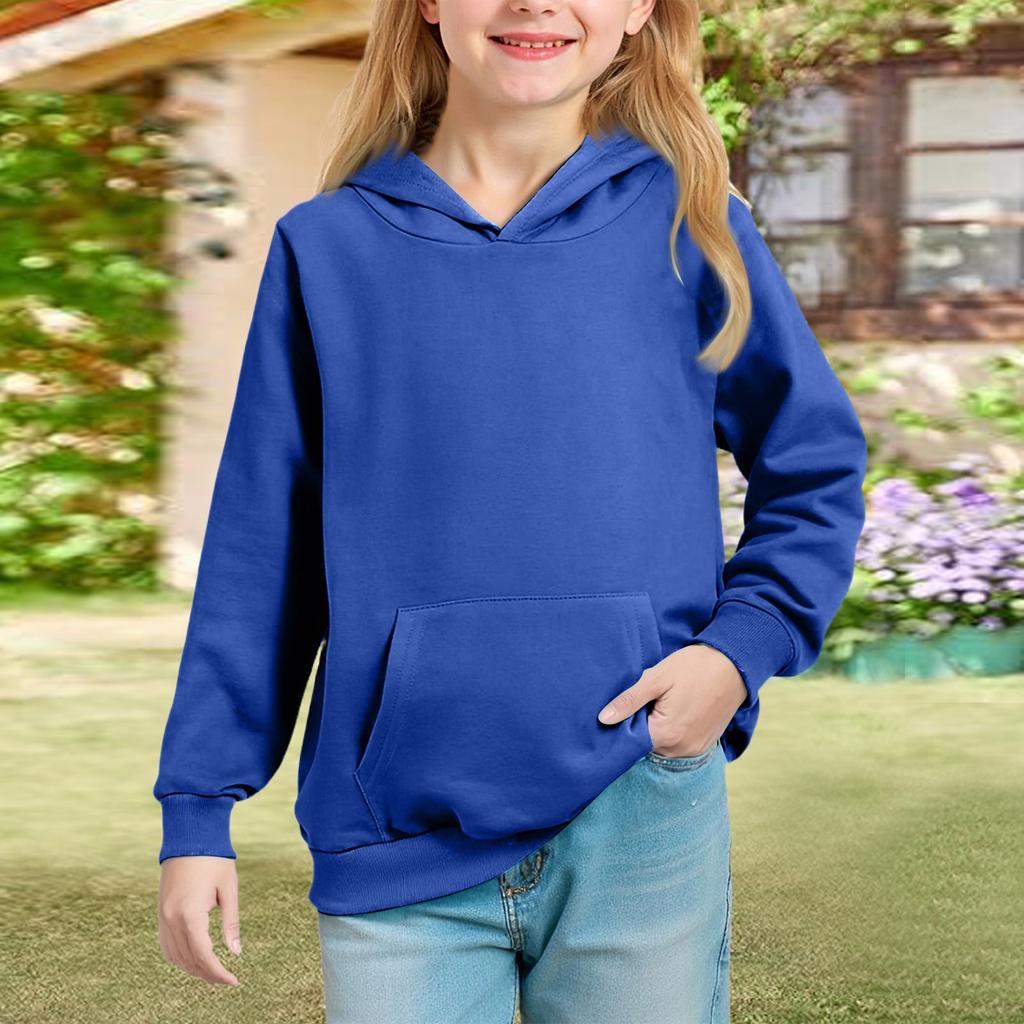 Solid hettegenser for store barn - Unisex genser