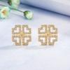 Lindon Women Copper Alloy Zircon Earrings Drop Earrings For Women Wedding Party Gifts