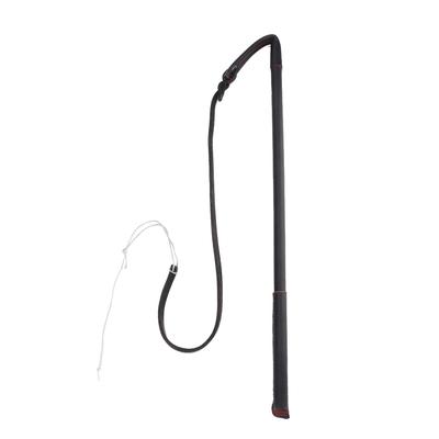 Fouet pour chien en cuir de vache artificiel avec poignée pour chiens de taille moyenne et grande, accessoire de dressage