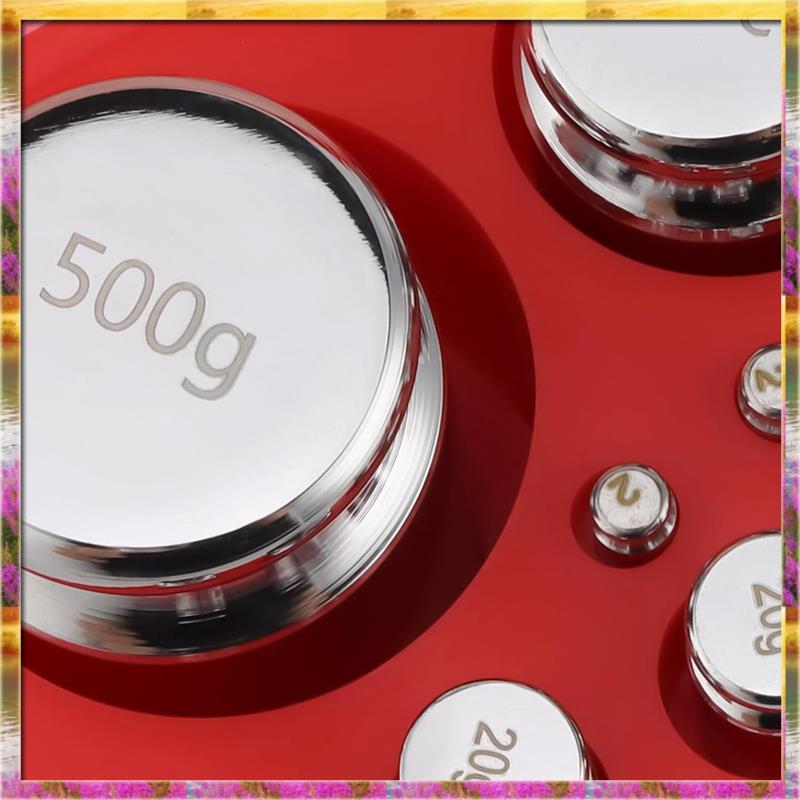 Top Deals Steel Calibration Weights, Scale Calibration Weight Kit With Storage Box
