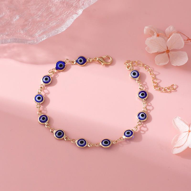 Evil Eye Fashion Bracelet - Trendy European/American Street Style Bangle