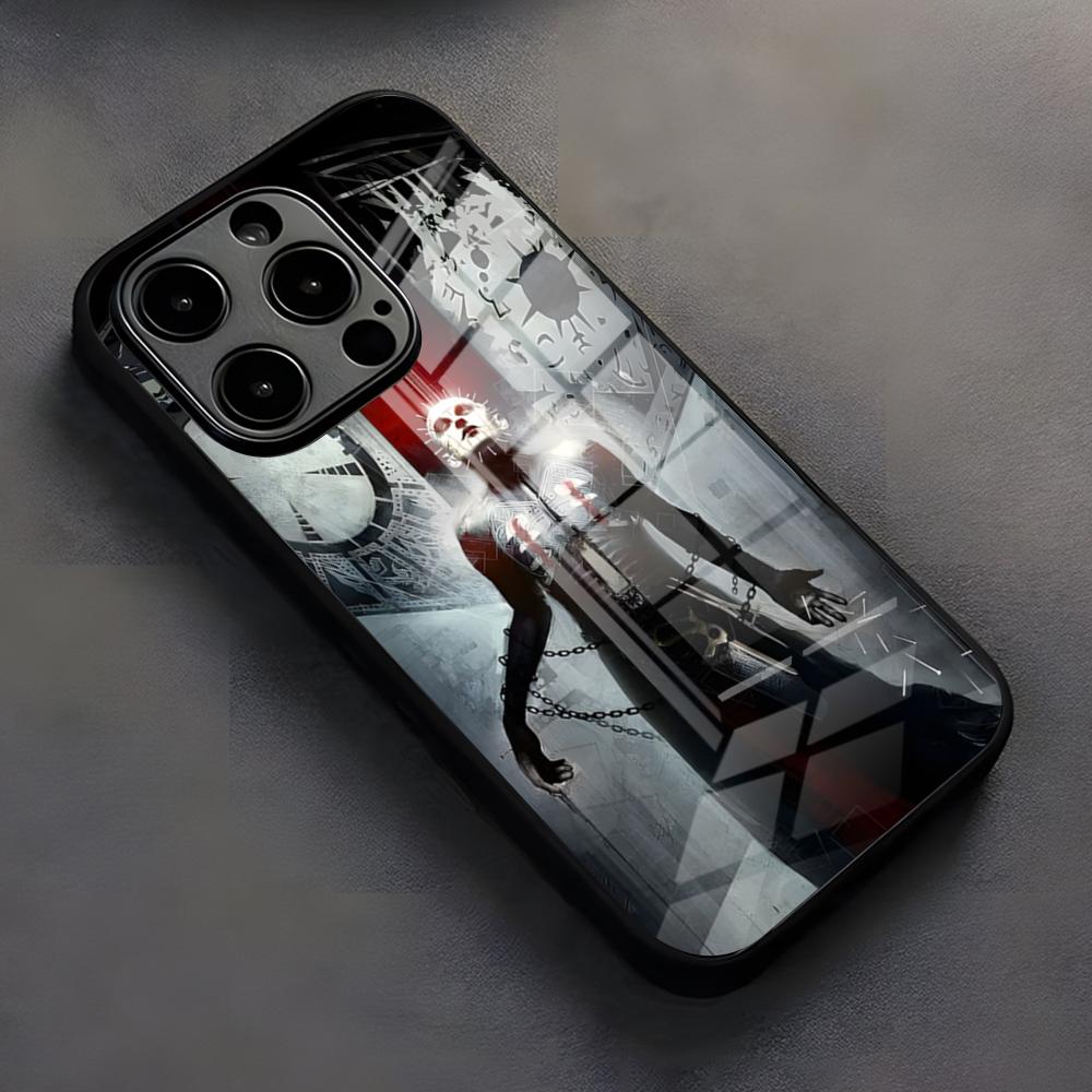 

Classic Hellraiser Movie Phone Case For IPhone 17 Pro Max 16 15 14 Pro Max 13 11 X Xs Xr 8 7Plus glass Cover iPhone 14