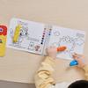 Atti Rabbit Baby Toddler Crayons 16 Colors Non Stick Easy Grip Washable Crayons