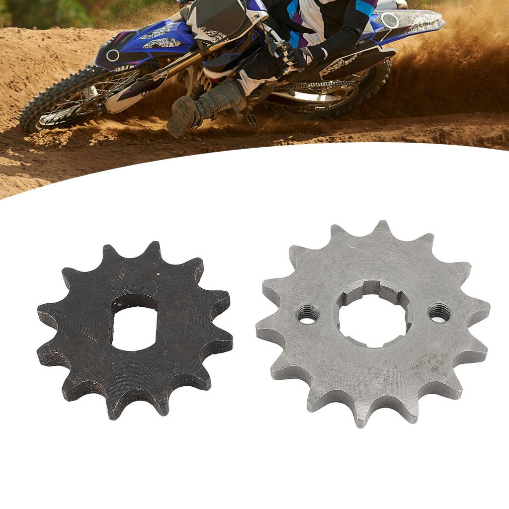 428 14T 20MM Sprocket 12T 12 X 17mm Sprocket Kit High Performance Durable for 50cc 70cc 90cc 110cc Scooters Bicycles ATV Kart