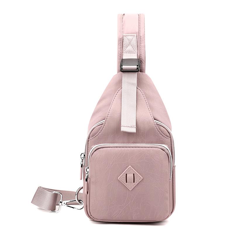 Neuer Modetrend Damen Brusttasche Outdoor Freizeit Handy Schlüssel Umhängetasche große Kapazität