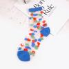 Women Socks Fashion Sheer Mesh Glass Silk Socks Ultrathin Transparent Crystal Lace Fabulous Elastic Ladies Summer Ankle Sock