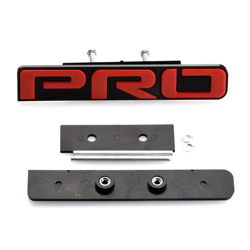 3D Metal PRO Logo Front Grille Badge Emblem Sticker for Toyota 4Runner TRD Tacoma Tundra Car Styling