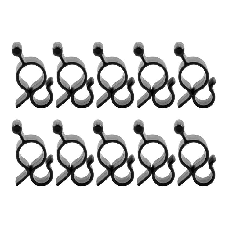 Caravan Camper Rope Clamp Light Hanger String Light Tent Hooks Hangers 10Pcs