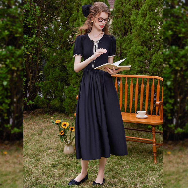 Bailuyu Ruffle Trim A-Line Dress