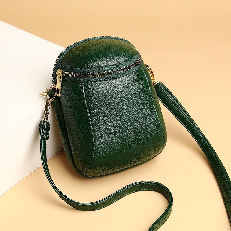 Women's Handbag Cell Phone Bag Crossbody Bag Fashion Versatile Mini Leather Texture Small Package