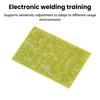 DC 5V Analog Electronic Candle Making Kit DIY Welding Kit Simulates Electronic Candle Lighting and Blow Control DIY Parts