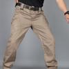 Mens Pants Multiple Pocket Elasticity Urban Commuter Tacitcal Trousers Men Slim Fat Cargo Pant 6XL