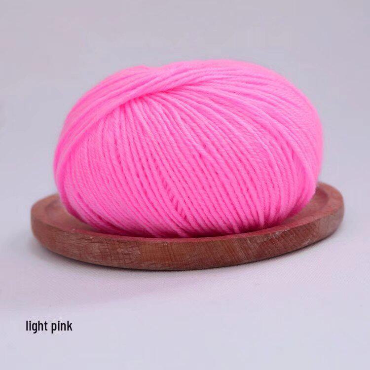 Acrylic Yarn Ball for Knitting Sweaters, Hooks, Shoes, Slippers, Hand-Woven Projects.