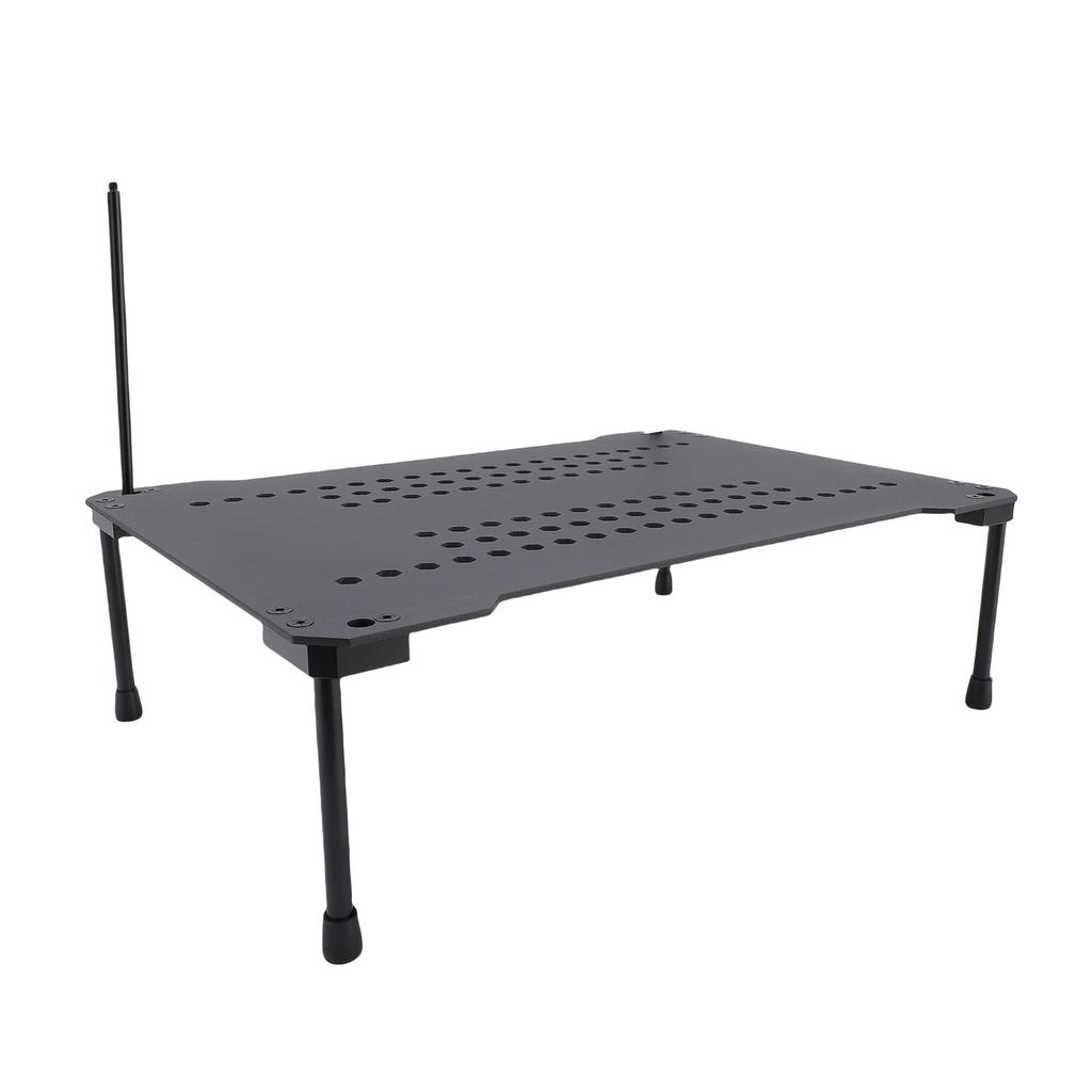 Height Adjustable Camping Table Fit for IGT Carbon Steel Aluminum Folding Portable Small Picnic Table for Outdoor BBQ