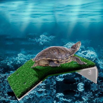 Aquarium Accessories Turtle Floating Island Moss Island Turtle Basking Platform Turtle Ladder