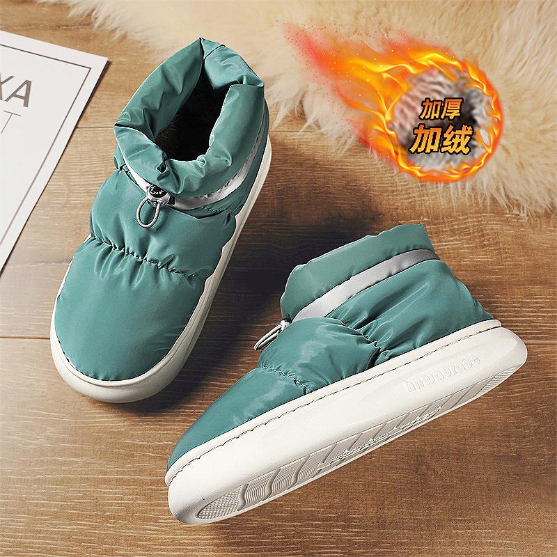 Snow boots winter new velvet thickened cotton boots bread warm cotton shoes