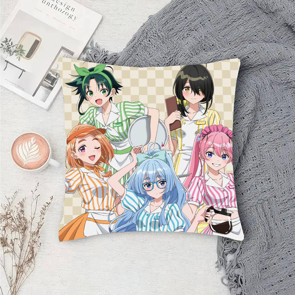The Shiunji F-Family C-Children Anime Pillow Case Sofa Cushion Cover Room Home Decoration 30cm x 30cm