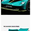 NEW 1/23 Aston Martin Valkyrie Supercar Alloy Model Car Toy Diecasts Metal Casting Sound and Light Car Toys for Children Vehicle