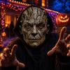 Katzenmotiv Halloween-Gesichtsmaske Geist Cosplay-Maske Lustiger Stil Halloween Gruselige Maske Cosplay-Veranstaltungen