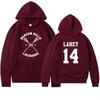 Teen Wolf Hoodie Beacon Hills Stilinski 24 Lahey Mccall Pullover Tv Show Hooded Sweatshirt Hooded Hip Hop Hoodies Streetwear Top