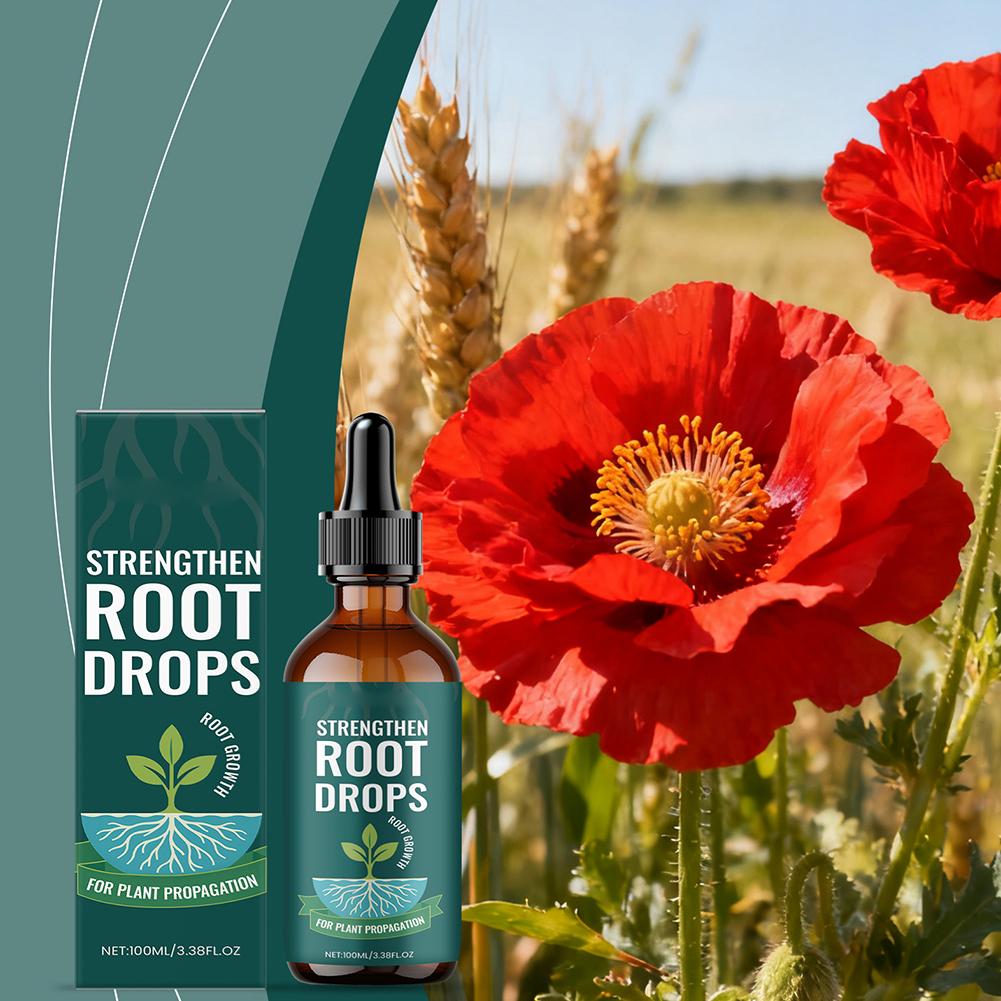100ml Root Drops for Propagation Rooting Liquid Dropper Root Grow for Plants for Indoor Outdoor Gardening Hydroponic Growin D8W2